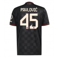 Stroje piłkarskie Bayern Munich Aleksandar Pavlovic #45 Koszulka Trzeciej 2025-26 Krótki Rękaw